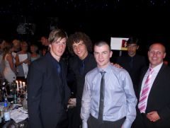 Torres, Luiz and Zola   (with Paulo hiding at the back)