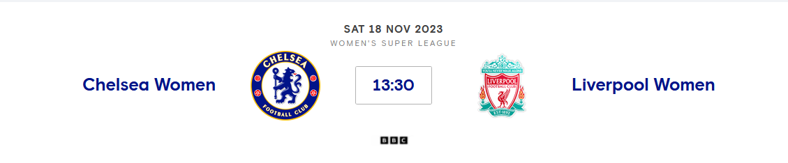 Chelsea Women v Liverpool Women