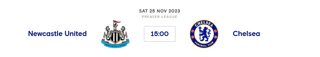 ⚽️ Newcastle United v Chelsea
