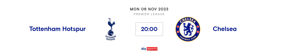 ⚽️ Tottenham Hotspur v Chelsea
