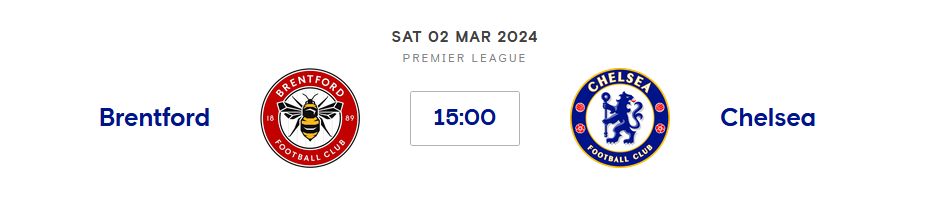 ⚽️ Brentford v Chelsea