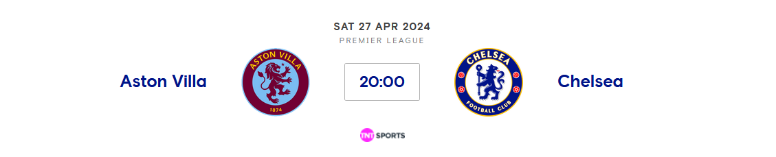 ⚽️ Aston Villa v Chelsea
