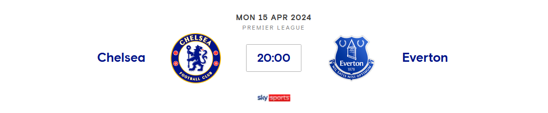 ⚽️ Chelsea v Everton
