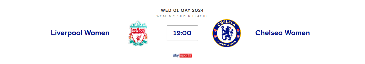 Liverpool Women v Chelsea Women