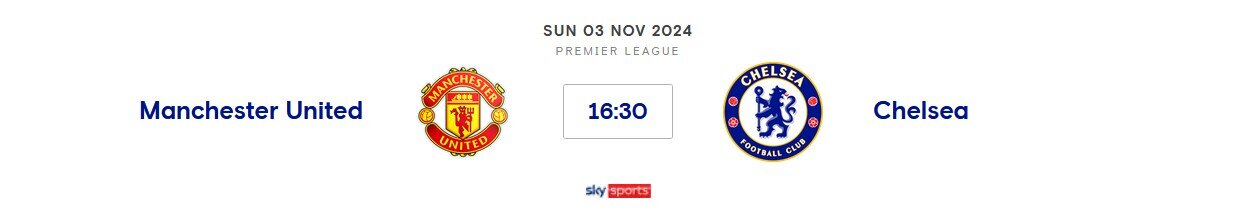 ⚽️ Manchester United v Chelsea