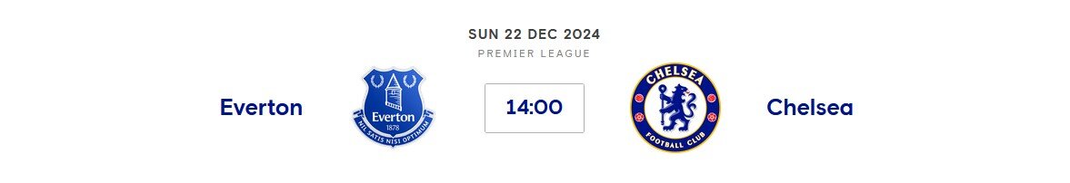 ⚽️ Everton v Chelsea